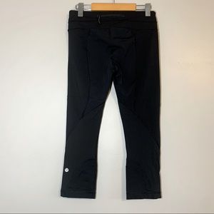 Sz. 6 Lululemon black crop leggings